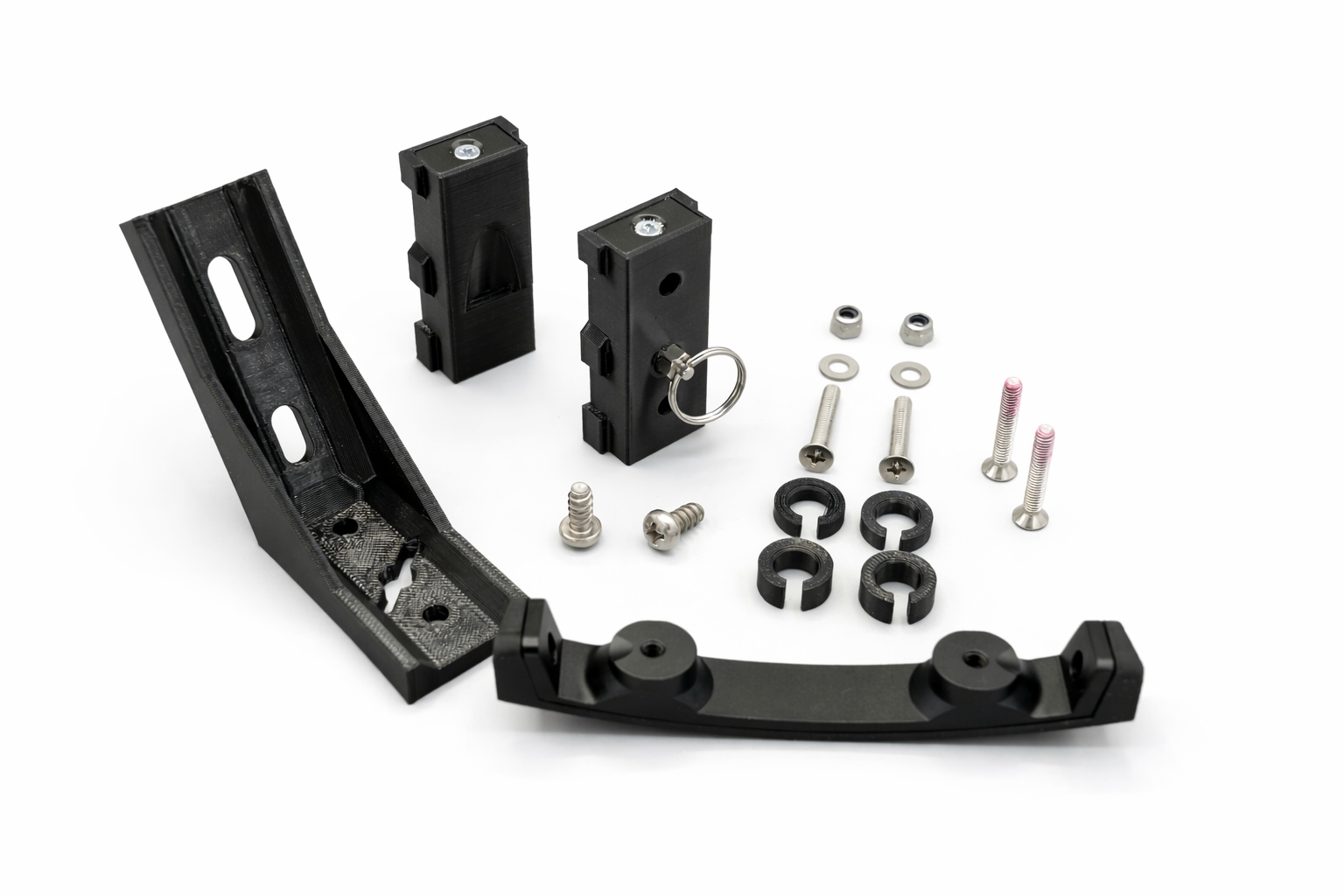 Detachable license plate holder for Husqvarna FE /TE
