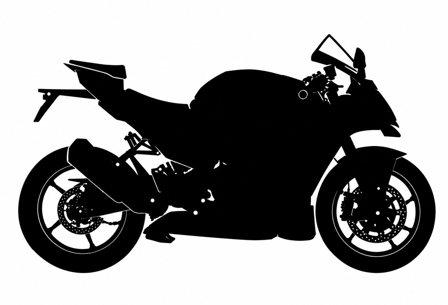 Abnehmbarer Kennzeichenhalter für KTM RC