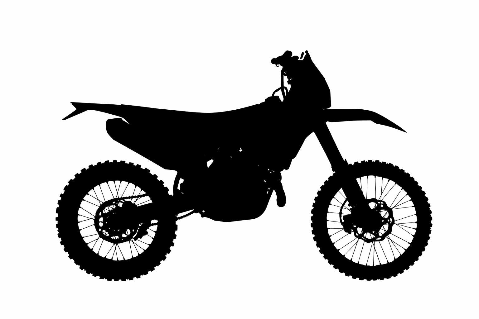 Abnehmbarer Kennzeichenhalter für KTM EXC /EXC-F