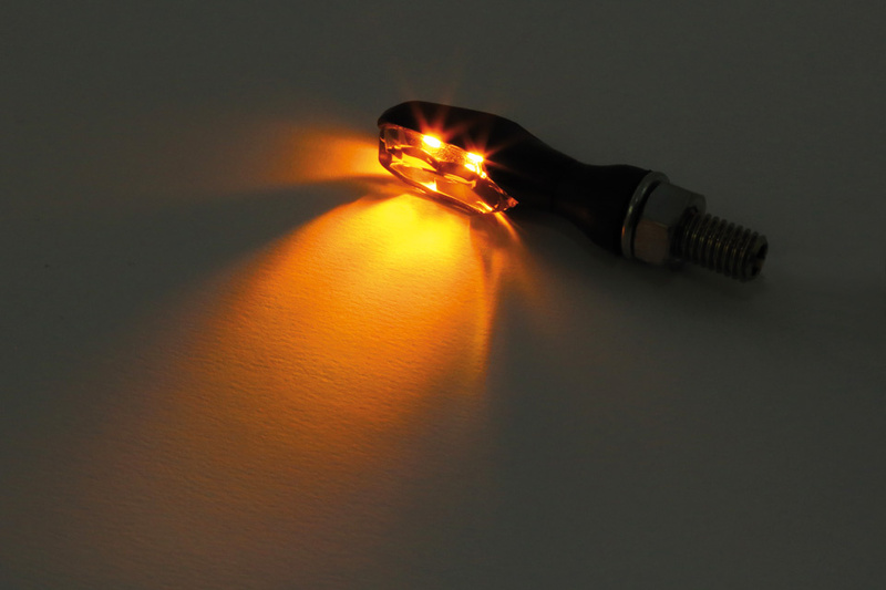 HIGHSIDER pro Sonic-X2 LED Blinker Schwarz/Getönt E-Geprüft (Paar)