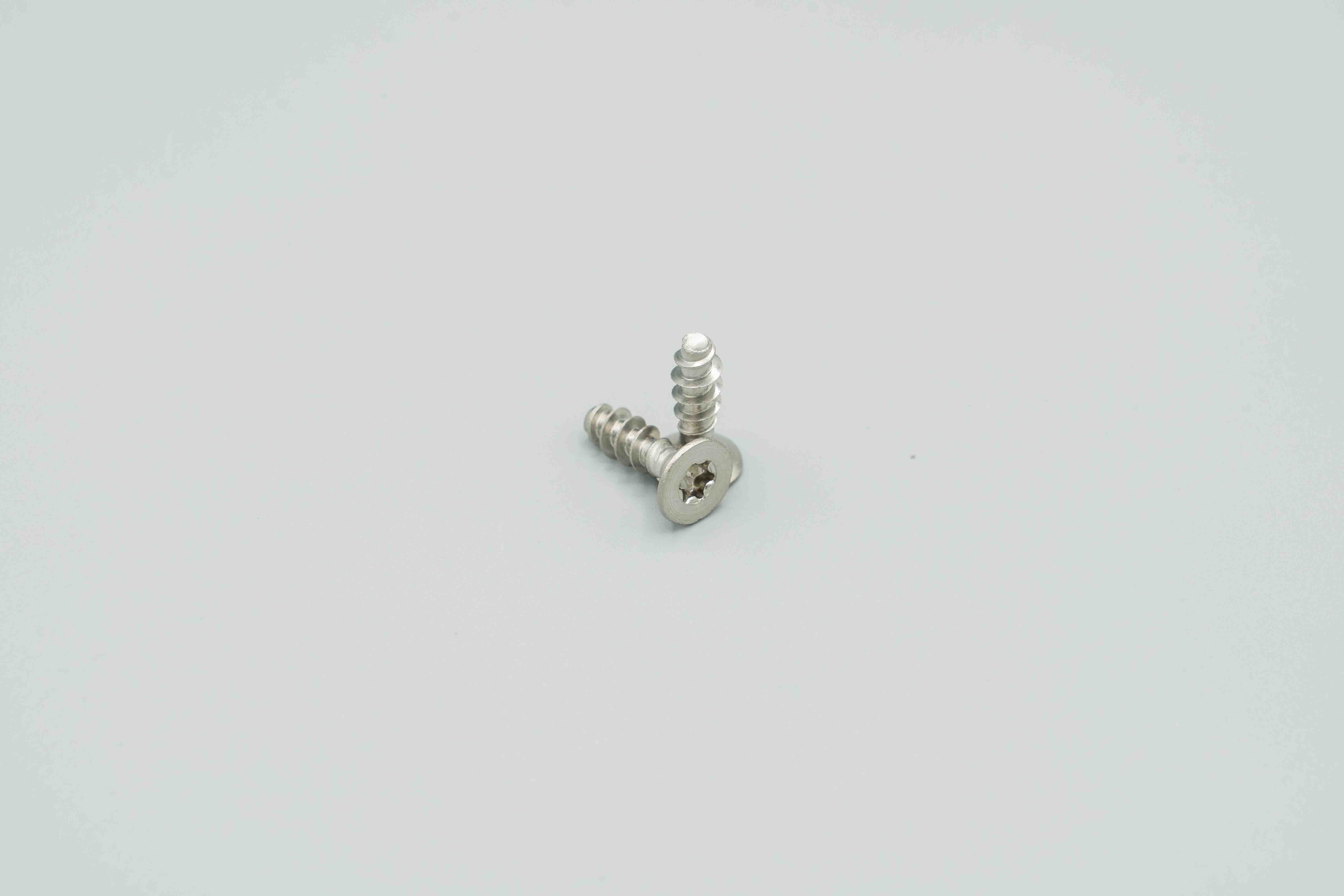 Schrauben zur Befestigung der Fast Plate