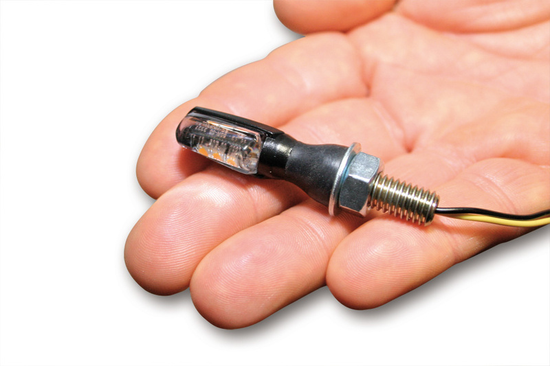 SHIN YO Spark LED Blinker Schwarz/Transluzent E-Geprüft (Paar)