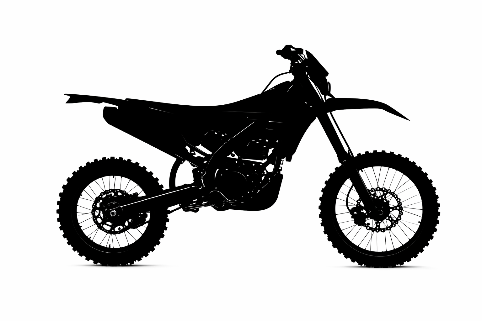 Abnehmbarer Kennzeichenhalter für Yamaha WR250 /WR450/ YZ250 /YZ450