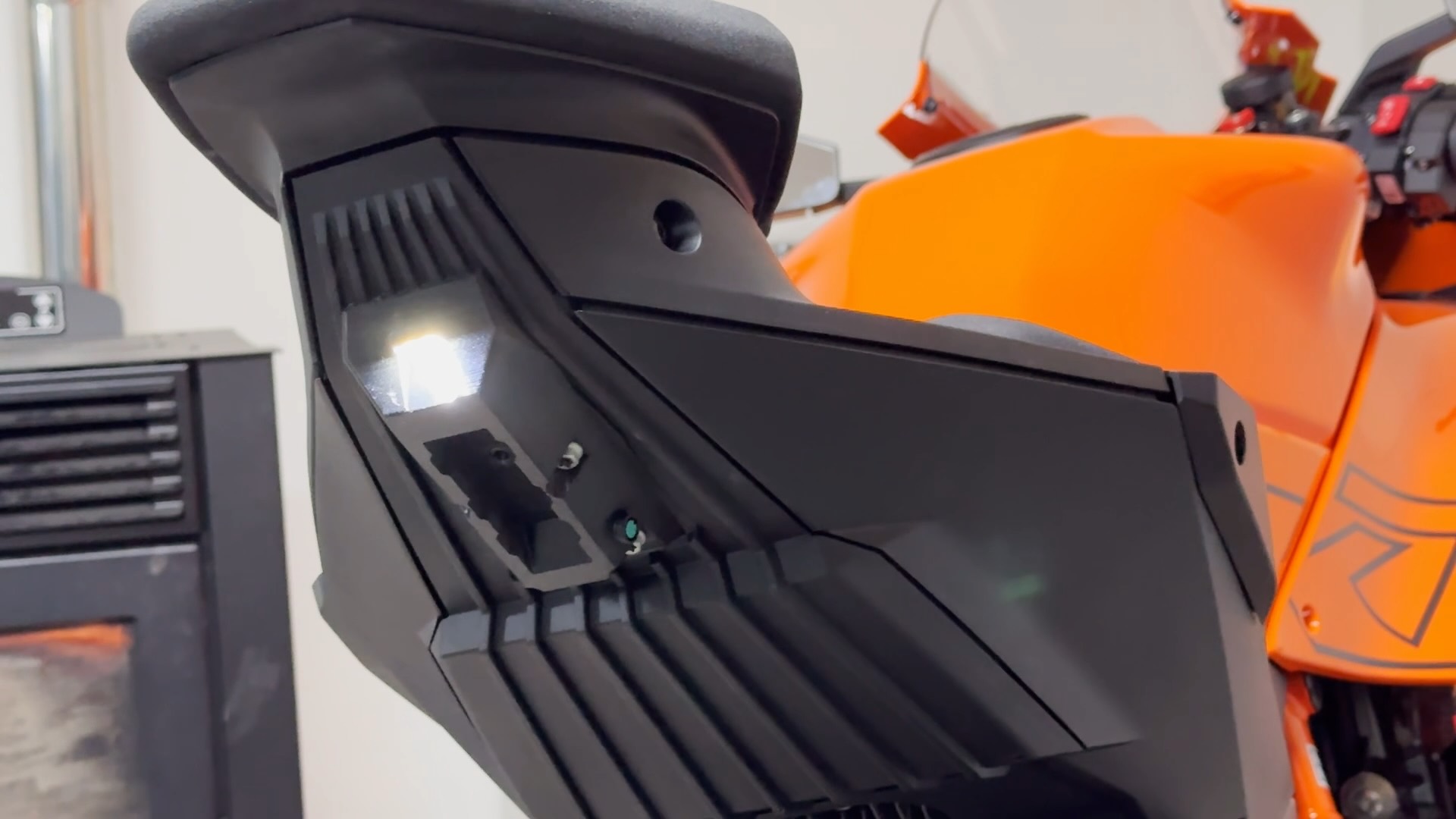 Abnehmbarer Kennzeichenhalter für KTM RC