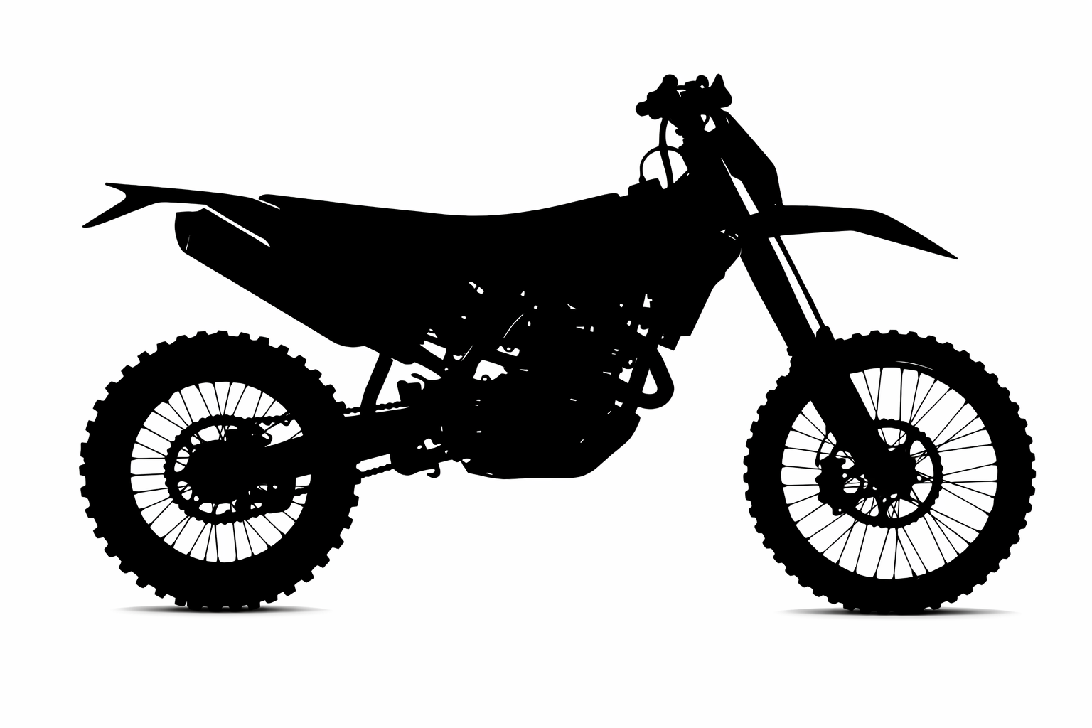 Abnehmbarer Kennzeichenhalter für Husaberg FE /TE