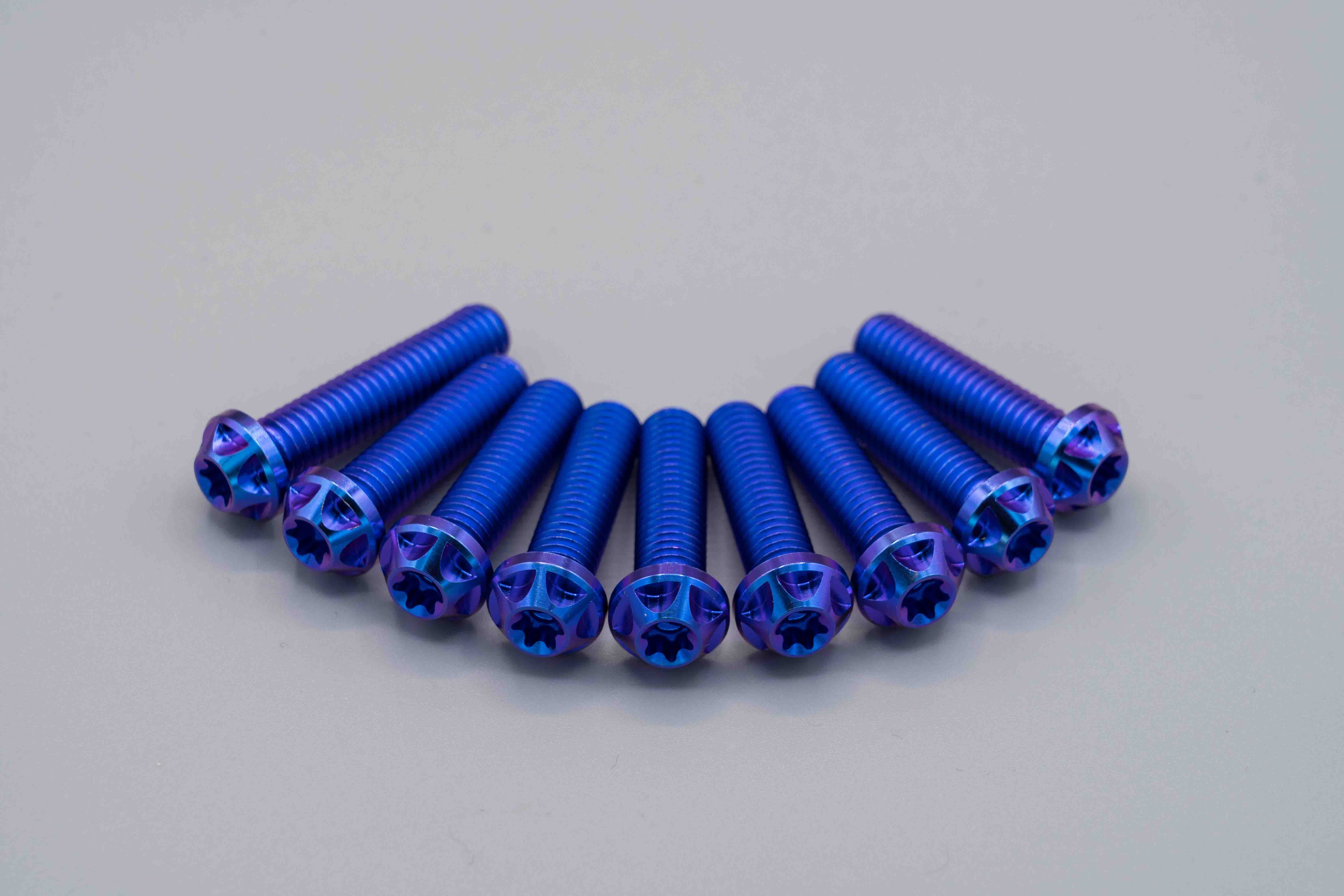 Titanschrauben Flathead