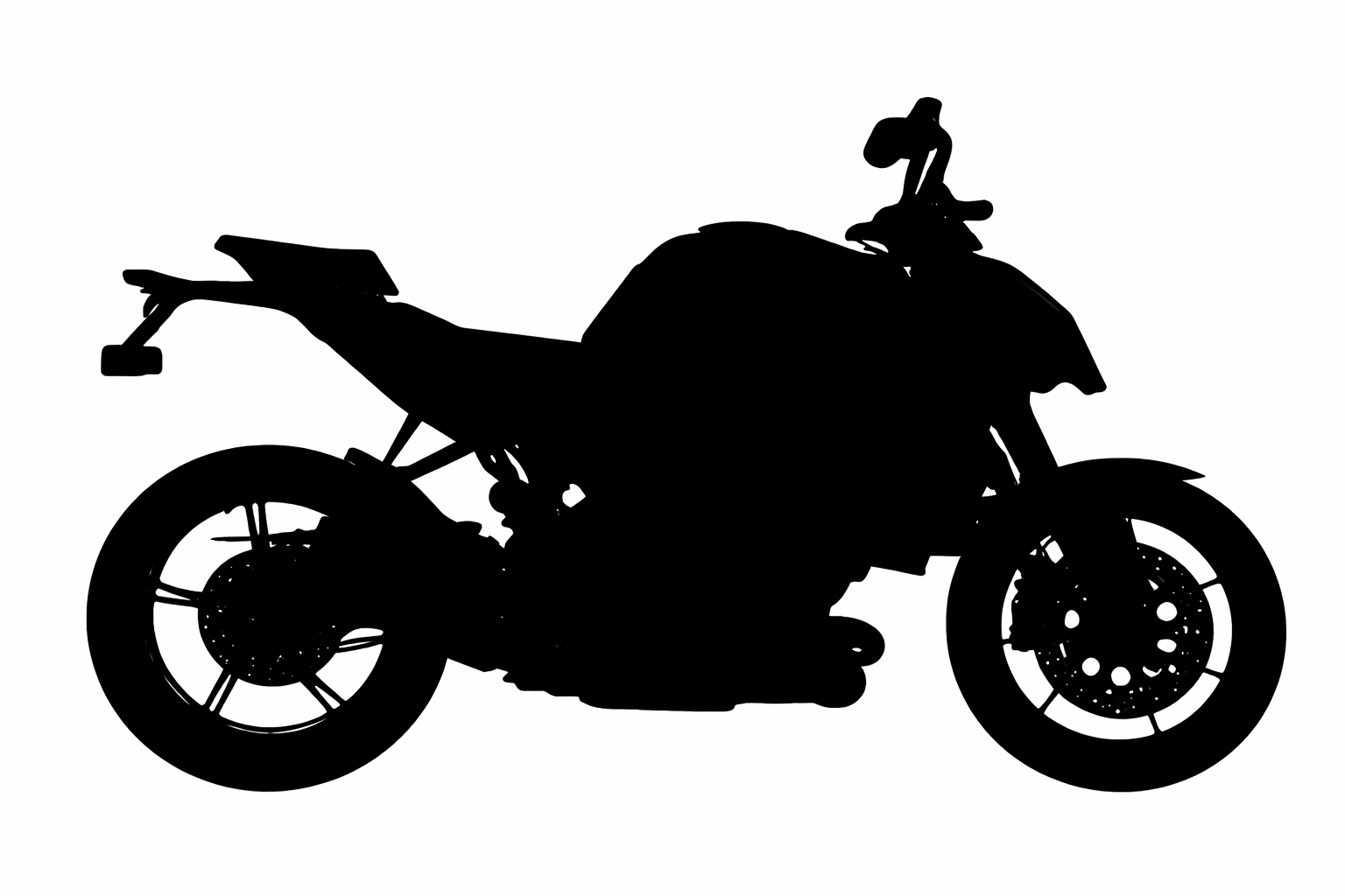 Abnehmbarer Kennzeichenhalter für KTM DUKE