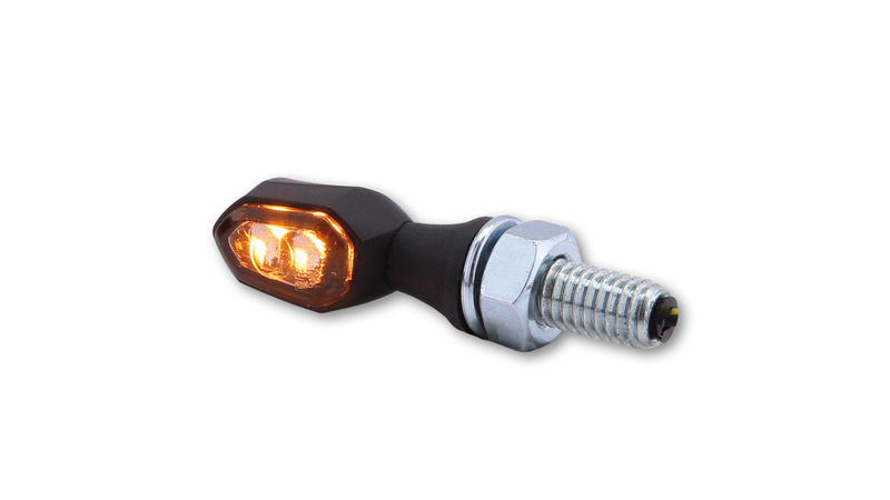 SHIN YO Crumb LED Blinker Schwarz/Getönt E-Geprüft (Paar) SHIN YO Crumb LED Blinker Schwarz/Getönt E-Geprüft (Paar)