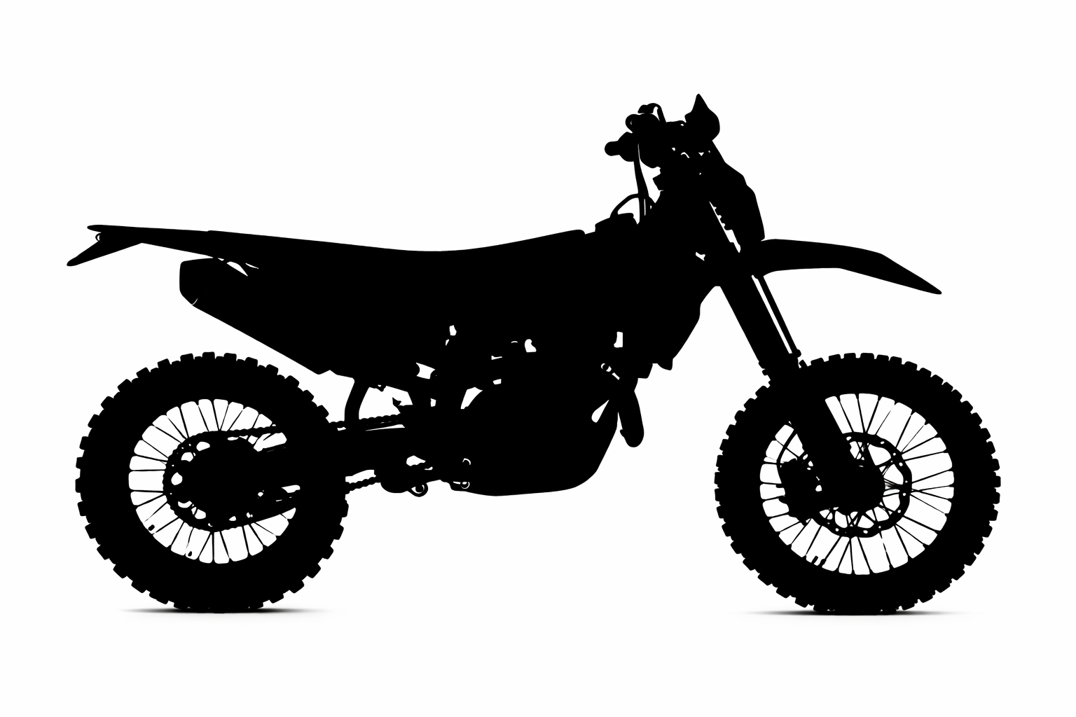 Abnehmbarer Kennzeichenhalter für Husqvarna FE /TE